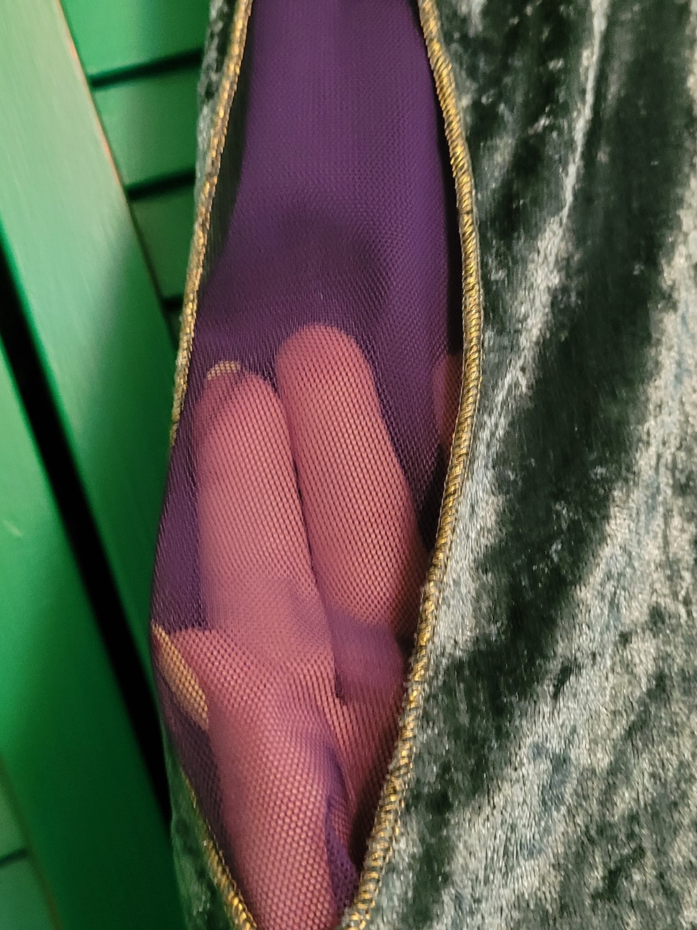 Disney Hocus Pocus Green And Purple Witch Dress - Picture 4 of 7